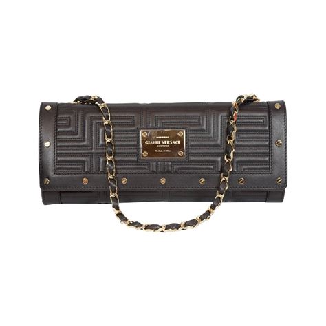 versace black clutch|gianni Versace clutch.